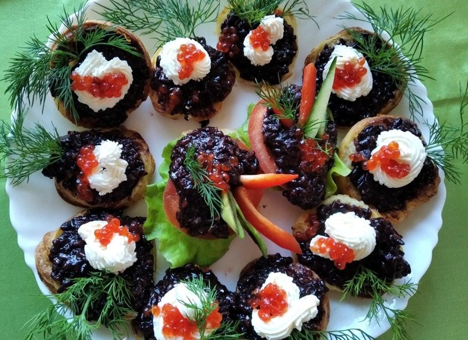 ЧЕРНЫЙ ИЛИ КРАСНЫЙ РИС с творожным сыром ( Остров)